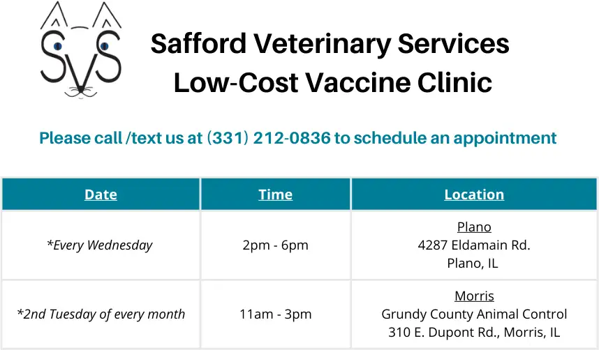Safford Veterinary Services Low-Cost Vaccine Clinic